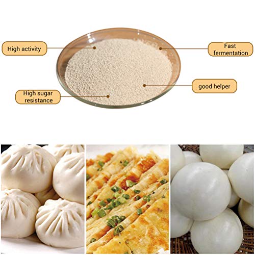 StyleBest 5 / 10Bolsas de levadura para Hacer Pan - Levadura de Pan Levadura Seca Activa Alta tolerancia a la glucosa Suministros para Hornear en la Cocina