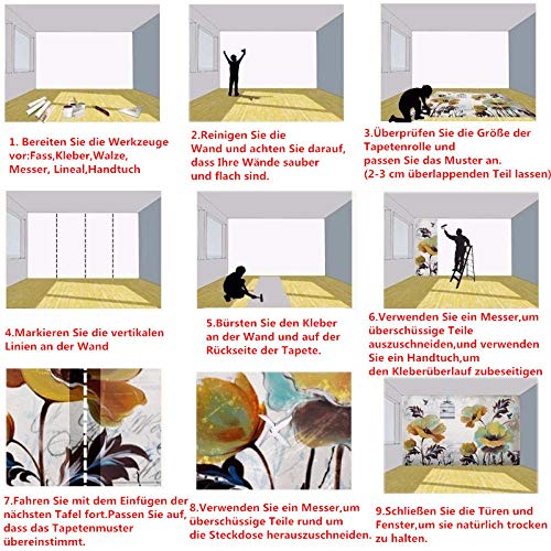 Sucsaistat Fotomural Europa Moda Mural De Madera Cocina Coreana Pollo Asado Negocio De Comida Rápida Restaurante Papel Tapiz,350 * 256Cm