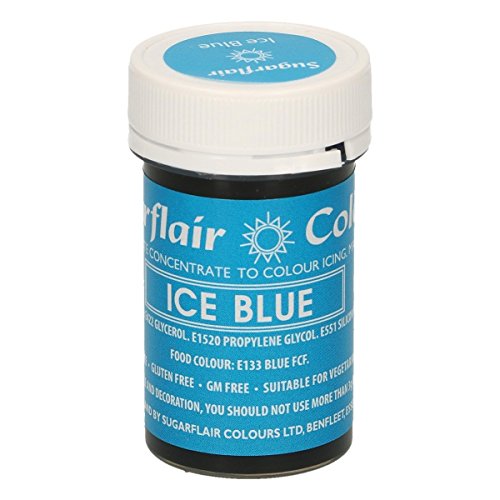 Sugarflair Colorante Azúl Hielo