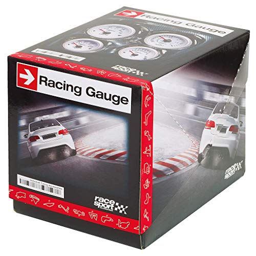 Sumex GAUG528 Termómetro Temperatura Aceite Race Sport, Diámetro 52 mm, 12V