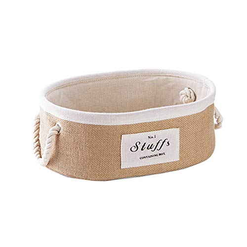 Sunfauo Caja almacenaje Caja Juguetes almacenaje Cajas de Almacenamiento para Ropa Caja de almacenaje Cajas de Juguete y Almacenamiento Grande Oval,L
