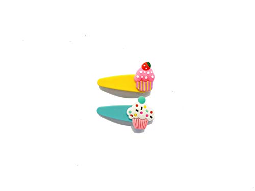 Sweet Baby - Pinzas para el pelo para niña, antideslizantes, accesorios para niñas coppe gelato giallo/marino