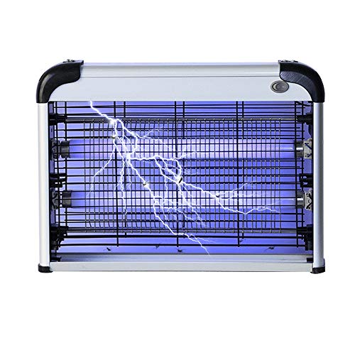SYLOZ Repelente de Mosquitos de la lámpara/Light Purple Wave Asesino del Mosquito de la lámpara/matamoscas eléctrico / 20 W Gris