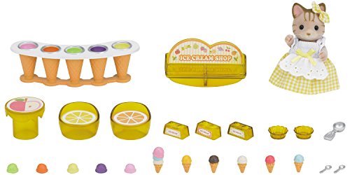 Sylvanian Families-5054131052280 Tienda Helados en la Playa (Epoch para Imaginar 05228)