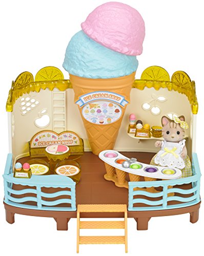 Sylvanian Families-5054131052280 Tienda Helados en la Playa (Epoch para Imaginar 05228)