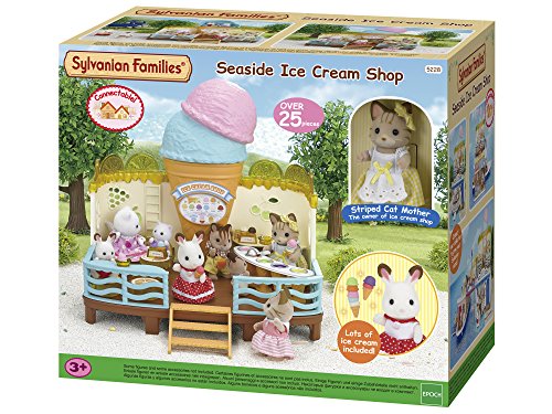 Sylvanian Families-5054131052280 Tienda Helados en la Playa (Epoch para Imaginar 05228)
