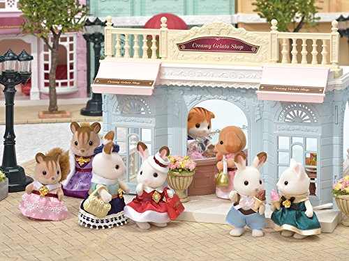 Sylvanian Families- Creamy Gelato Shop Mini muñecas y Accesorios, Multicolor (Epoch para Imaginar) , color/modelo surtido
