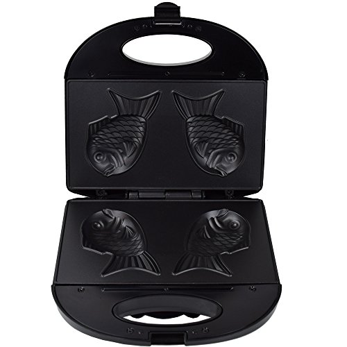 Syntrox Germany – taiyaki Maker japonés para galletas en forma de pez
