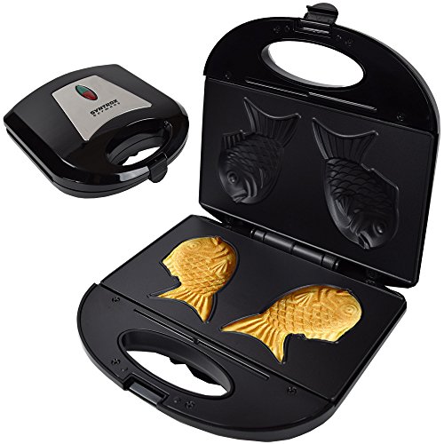 Syntrox Germany – taiyaki Maker japonés para galletas en forma de pez