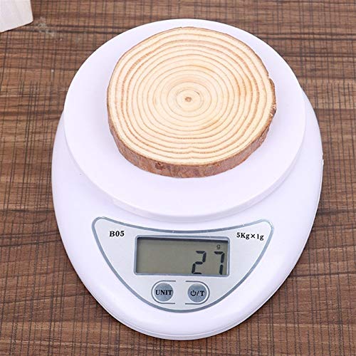SZIYV 5kg / 1g Digital Escalas de Cocina, balanza Digital portátil LED electrónico Escala del alimento Medición de Peso con Pilas Unidad de Medida Medición de Peso Cocina Gadget en g/LB/oz