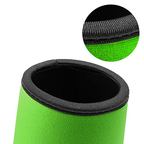 TAGVO Enfriador de latas, Cubierta de Lata de Cerveza aislada Cubierta Easy-On Puede Enfriar Juego de 6 - Color Surtido, Lavable a máquina, Duradero, Neopreno con Bordes de Tela Cosida