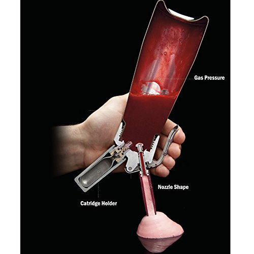 TAMUME Batidor de Crema Sifón Dispensador con 3 Boquillas de Acero Inoxidable y Cepillo de Limpieza, 500 ml - Acero Inoxidable
