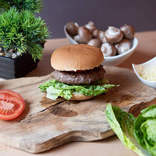 TANGGER Burger Press y 120 PCS Papeles Encerados Hamburguesas 11 CM,Prensa de Hamburguesas Antiadherente Molde Hamburguesa para Prensar Carne Picada Barbacoa o Parrilla
