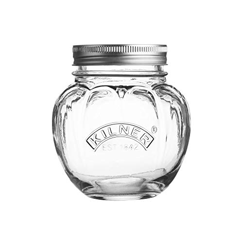 Tarro de conserva de fruta con diseño de naranja, Transparente, 0.4L