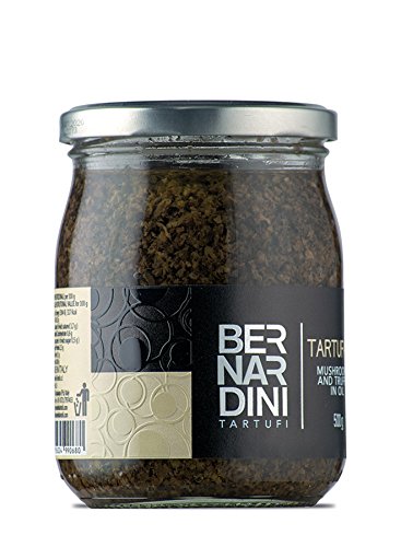 “Tartufata”, Salsa de trufa negra de verano (Tuber aestivum Vitt.) y setas 500gr, Producto típico italiano - Bernardini Tartufi