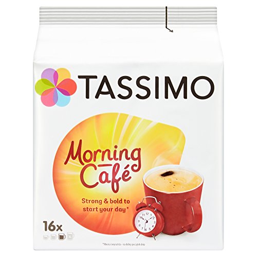 TASSIMO Morning Cafe Café Cápsulas de Café Paquete de 5, 80 Bebidas