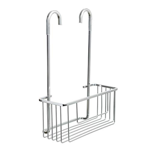 Tatay Cesta organizadora de Ducha con Colgador para Grifo, Aluminium, 38.5 x 12.8 x 28 cm