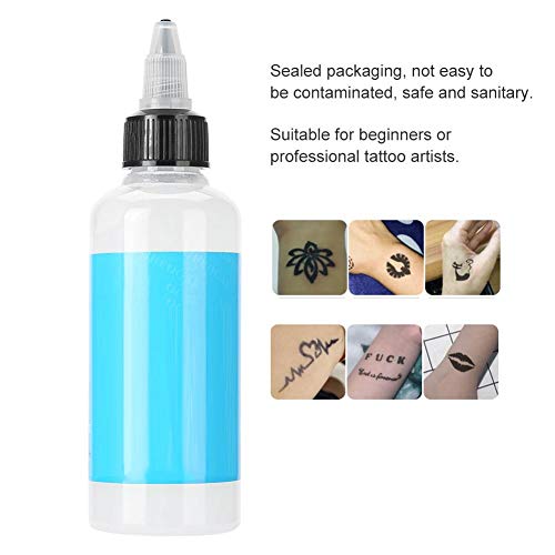 Tattoo Transfer Gel, Solución de transferencia de tatuajes profesional de 90ml Gel Plantilla Crema Imprimación, Pomada segura de larga duración Arte corporal para tatuajes