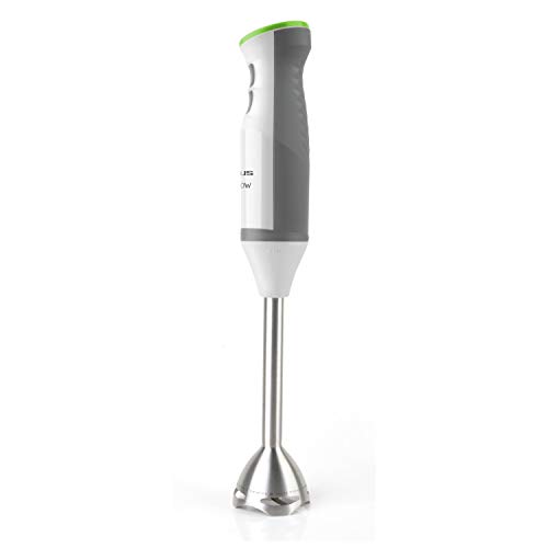 Taurus Bapi 850 Inox - Batidora de Mano, 850 W, Bate y Pica Hiello, Agarre Ergonómico