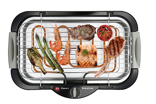 Taurus Maxim`s III Barbacoa Eléctrica, Negro
