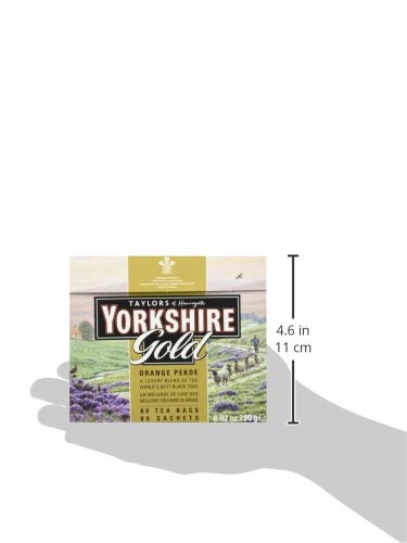 Taylors of Harrogate Yorkshire Te negro Gold 80 bolsas - 1 unidad