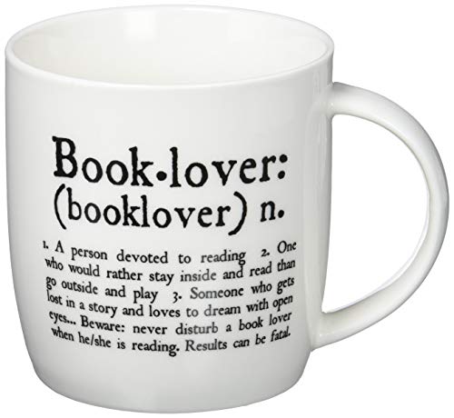 Taza Legami Aphorism Boungiorno Book Lover