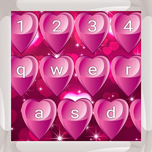 Teclados de Amor Rosa
