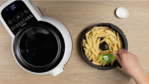 Tefal Actifry Genius Snaking Freidora, 1350 W, 1.2 kg, Cerámica, Blanco
