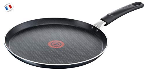 Tefal C3671102 Elégance - Crepera, aluminio, 45,1 x 27,9 x 5,6 cm, negro, 28 cm