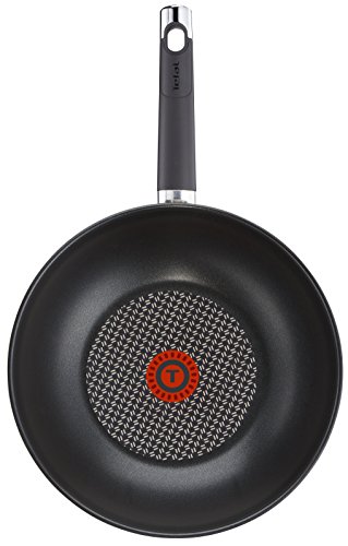 Tefal E8241914 - Wok, Acero Inoxidable, Plata, 28 cm