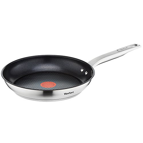 Tefal E82604 - Sartén Multiuso, Acero Inoxidable, Titanio, 24 cm