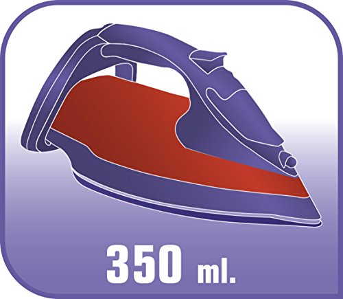 Tefal FV9740 (Plancha vapor-seco, Suela de Durilium, 2800 W, plástico, berenjena