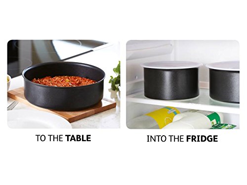 Tefal Ingenio - Wok de inducción (28 cm), Color Negro