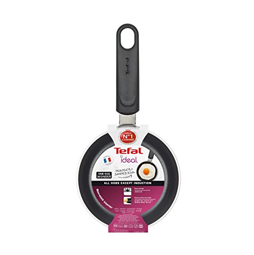 Tefal Sartén, Acero Inoxidable, Negro, 12 cm
