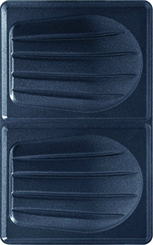 Tefal SW854D16 700W Negro, Acero inoxidable - Sandwichera (700 W, Negro, Acero inoxidable, 2 pieza(s), 32 pieza(s))