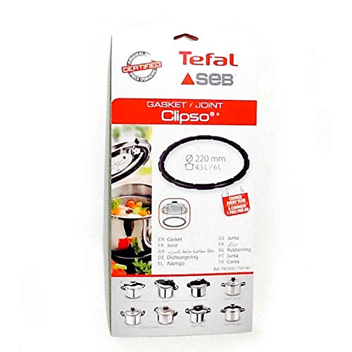 Tefal X1010006 - Junta para olla a presión Clipso Essential, 6 L
