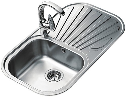 Teka 11107021 Fregadero Izquierda, Negro