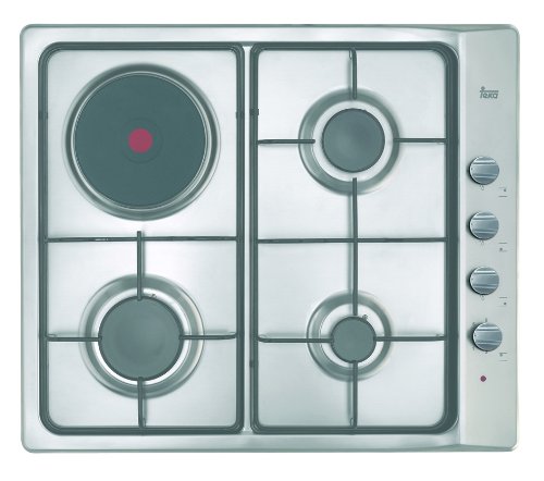 Teka E/60.3 3G 1P AL - Placa (Incorporado, Combi, Acero inoxidable, Giratorio, Frente, 1m)