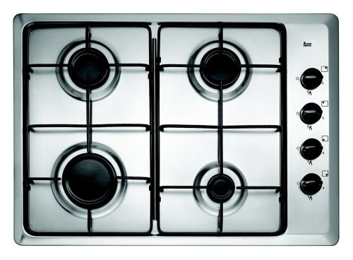 Teka HLX 50 4G AL - Placa (Incorporado, Gas, Plata, Giratorio, 7500W, 60 cm)