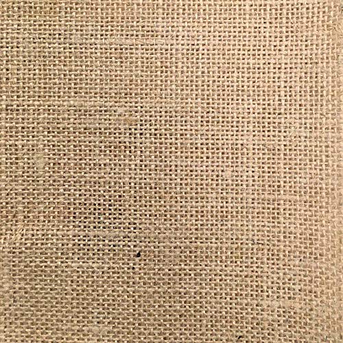 Tela por metros de arpillera/saco - Yute - Manualidades, costura - Ancho 147 cm - Largo a elección de 100 en 100 cm | Color natural