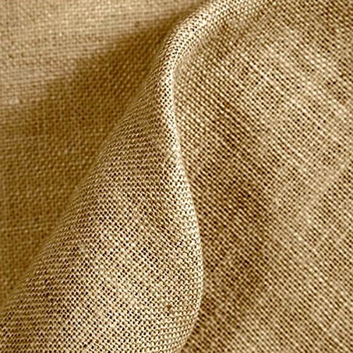 Tela por metros de arpillera/saco - Yute - Manualidades, costura - Ancho 147 cm - Largo a elección de 100 en 100 cm | Color natural