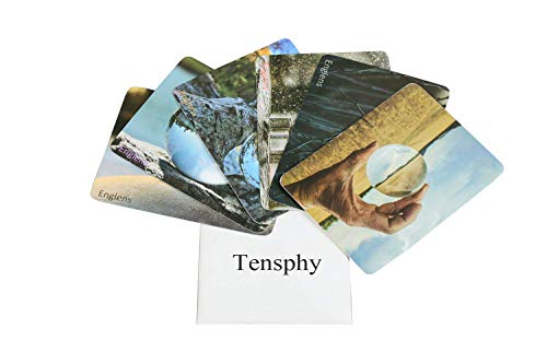 Tensphy K9 Bola de Cristal con Soporte Pulgadas Claro Decoración de Arte K9 Cristal Apuntalar para Fotografía Decoración