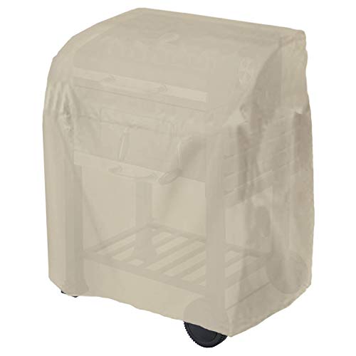Tepro Toronto Click 2019 - Barbacoa de carbón/parrilla carro esmaltada, antracita/acero inoxidable + 8600 - Funda para barbacoa Toronto