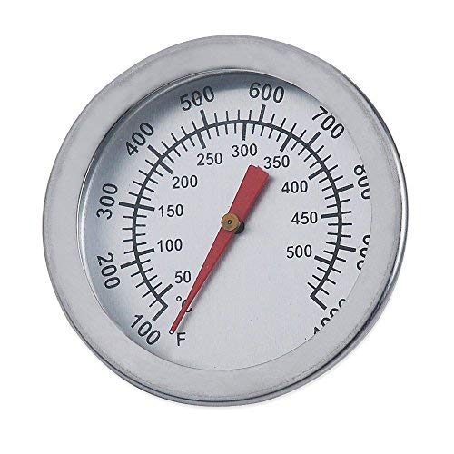 Termómetro de aguja de acero inoxidable para barbacoas, de +ing