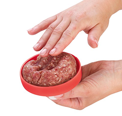 Tescoma 420585 Molde para Hamburguesas Presto, Rojo