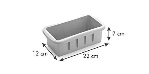 Tescoma 629554 Molde Pan Integral, Silicona, marrón, 12 x 22