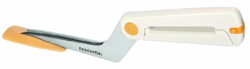 Tescoma 630094 Tijeras Pizza Delicia, Metal, Acero Inoxidable, Color Blanco, Amarillo