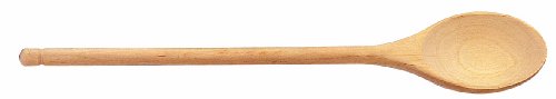 Tescoma 637315 Cuchara Oval 30CM Woody, Madera, 30 cm