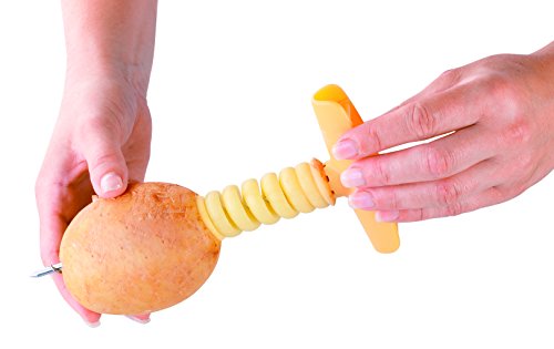Tescoma Vaciador para Patatas Rellenas Presto, Acero, Amarillo