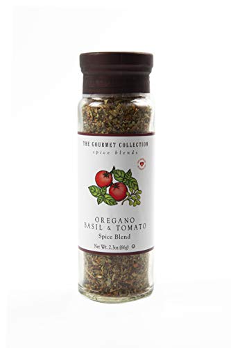 The Gourmet Collection Spice Blends - Mezcla de Especias - Orégano, Tomate y Albahaca
